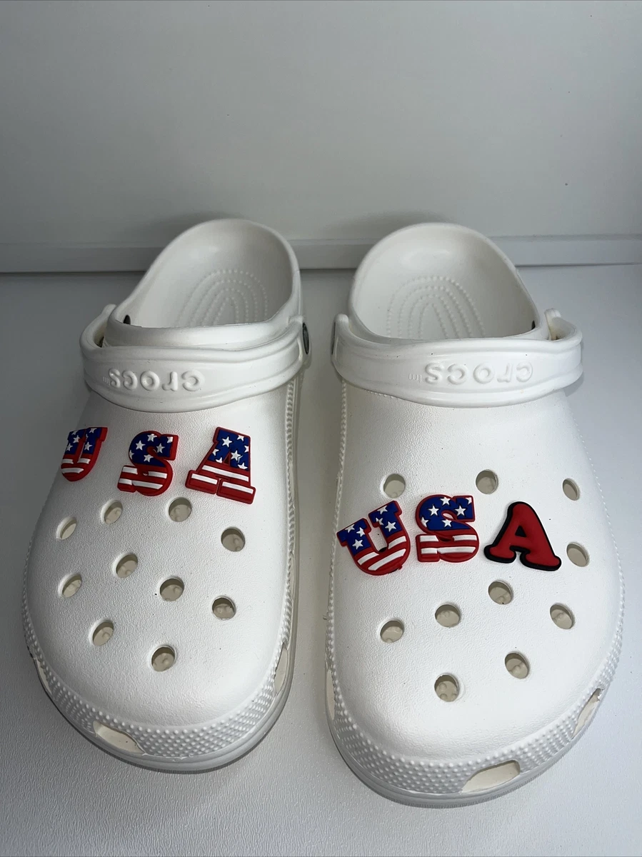 White crocs size 12 deals