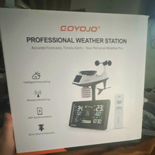 COYOJO Professional Weather Station Wireless App Sync Temp & Humidity
