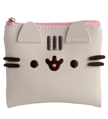 Puckator Kleine Damen Geldbörse Pusheen Katze Reißverschluss Münzbörse S