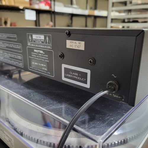 ROTEL RCD-930AX Vintage HiFi Single Disc CD No Remote - Powers On, For Parts - Picture 20 of 21