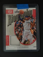 Tobias Harris 2024-25 Panini National Treasures Biography Materials 13/99 [3hk