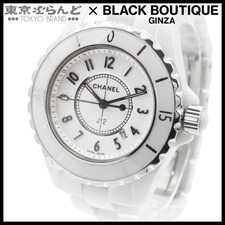 Chanel J12 H0968 Ceramic / Stainless Steel 33mm White Dial Quartz #TBRW895