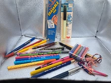 Vintage Pen,  Pencil Lot. Expand -A-Pen, EasyRiter, Star, Bic, Parker