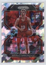 2021-22 Panini Prizm Ice Prizm Marko Simonovic #166 0b4t
