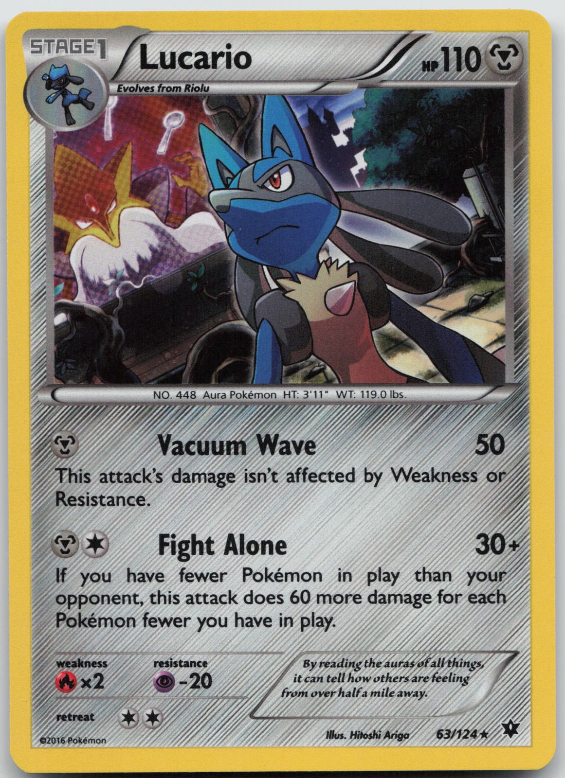 Lucario -  (Cosmos Holo) Promo Miscellaneous Cards & Products 063/124 NM