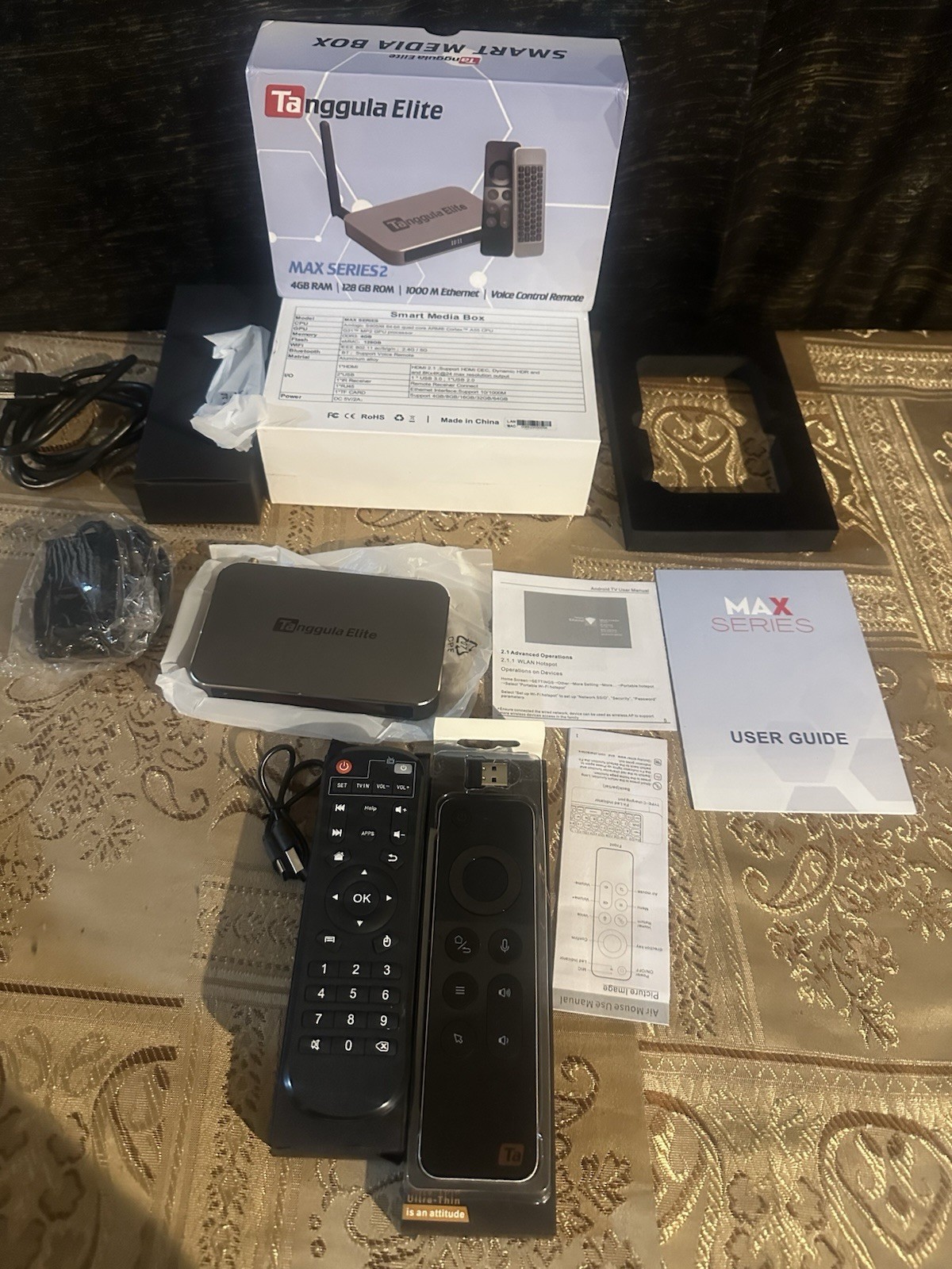 tanggula Elite Max Smart Media Player W/ Voice Remote + Bonus Remote ...