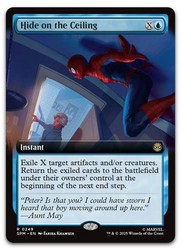 Hide on the Ceiling (Extended Art) - Marvel's Spider-Man MTG