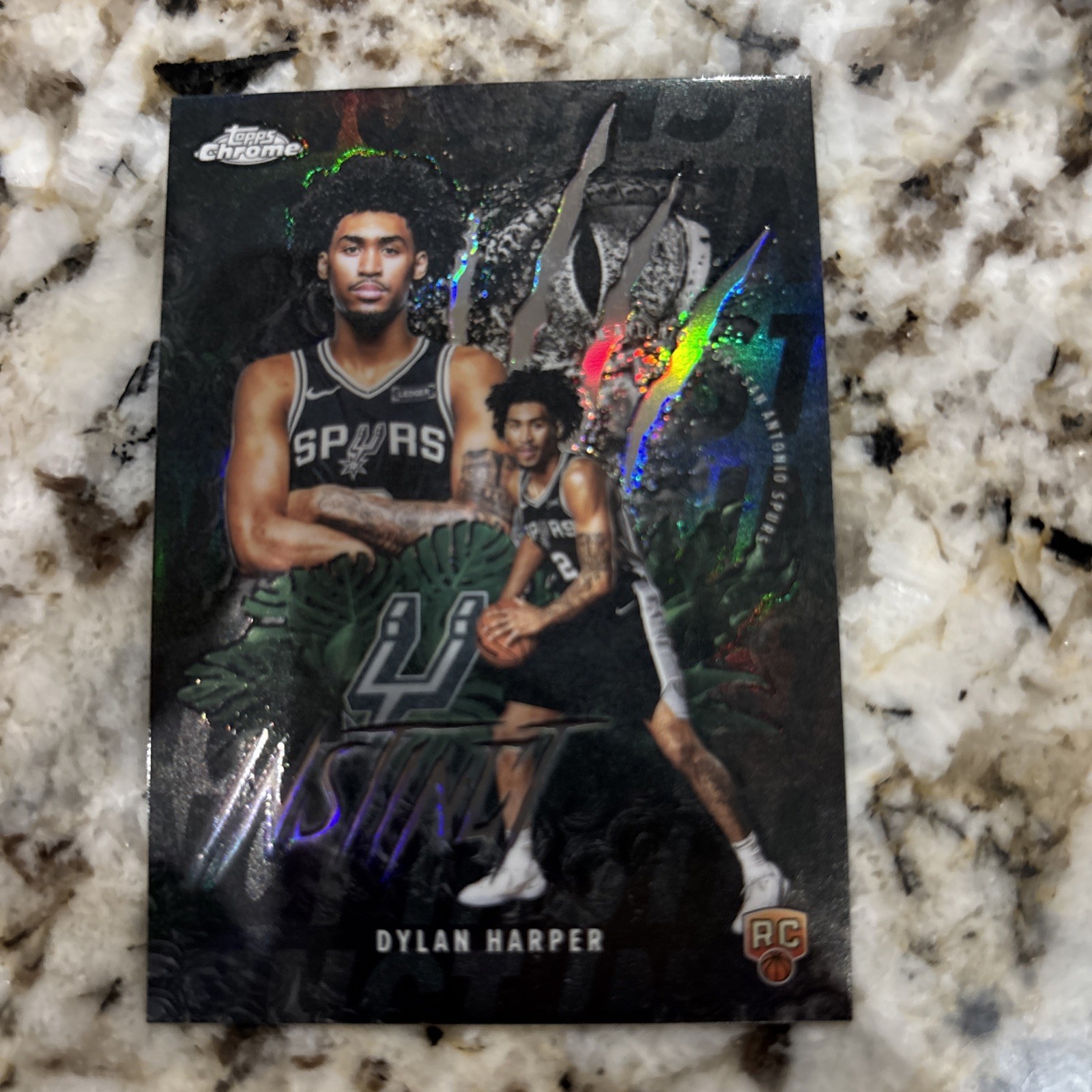 2025-26 Topps Chrome Dylan Harper Refractor RC Instinct Rookie Insert #INS-12