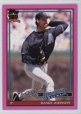2026 Topps Series 1 1991 Topps Baseball Pink Randy Johnson #T91-67 HOF b4d