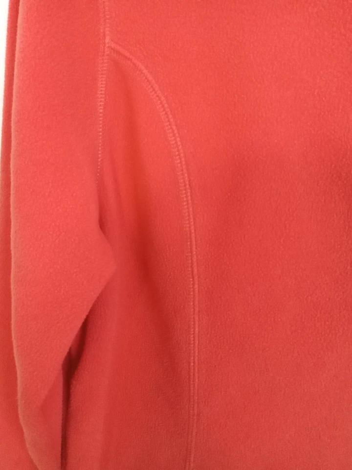 Top de mujer Lands' End XL/P 18-20 naranja polar 1/3 cremallera mangas largas  Foto 3 de 4
