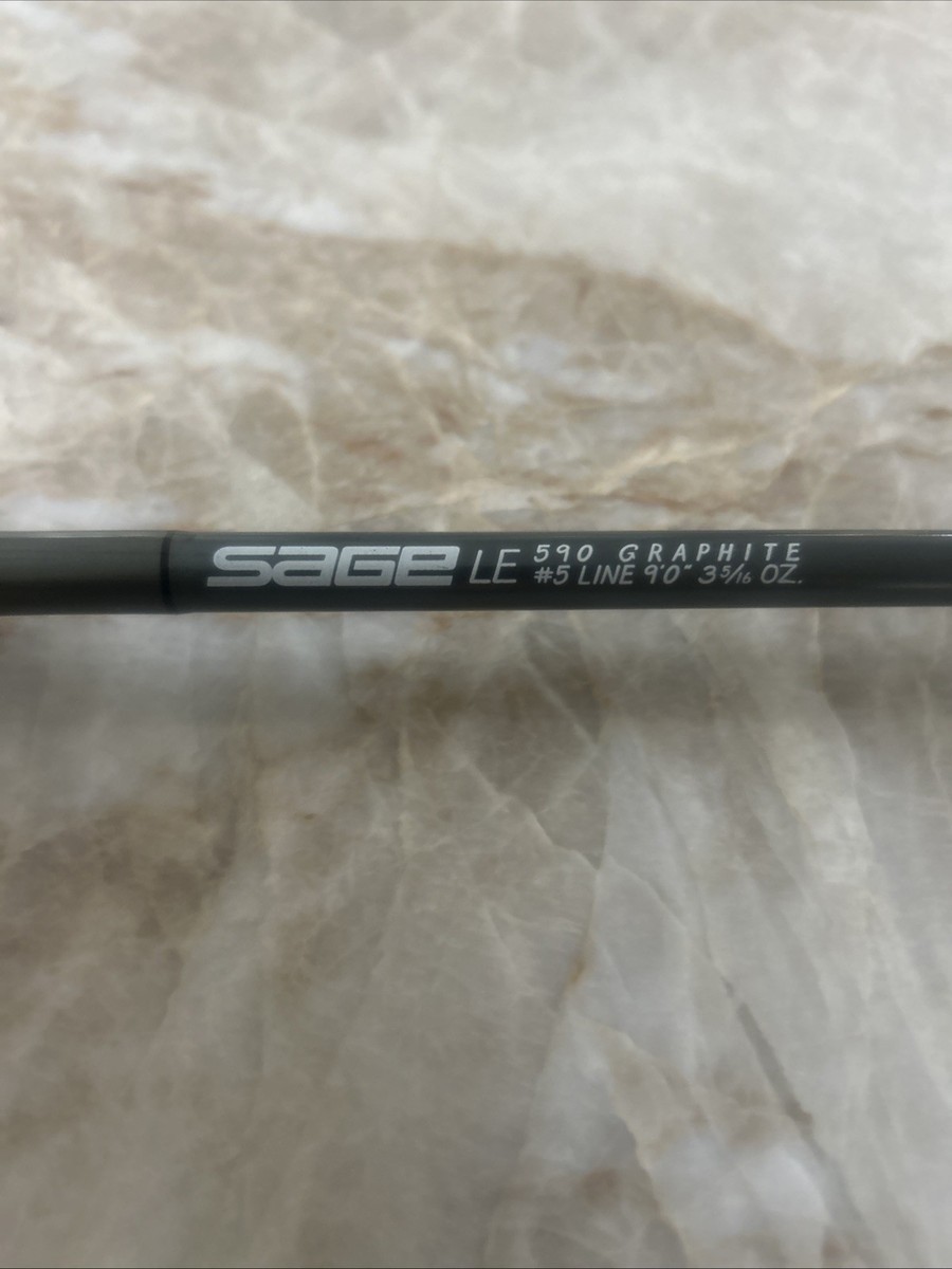 New) Sage Graphite Le 590 #5 Fly Rod 9'0 3 5/16oz 2pc | eBay