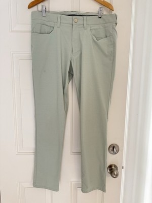 Bonobos Men's Golf Performance Pants 34/30 Mint Green