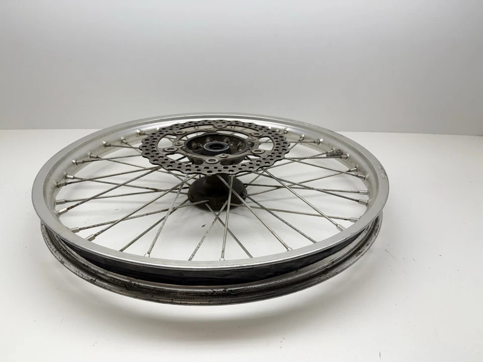 2008 Kawasaki KLX450R KLX450 21x1.6" OEM Front Wheel Hub Rim - Image 4 of 4
