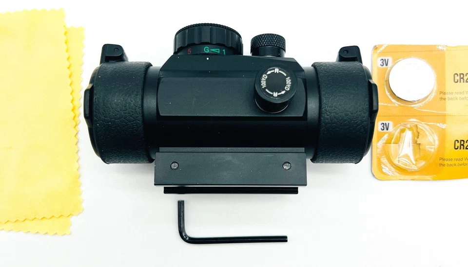 EZShoot Illuminated Red Dot Sight W/ Green Dot - For Dovetail Base / 11mm Rail - Image 2 of 4