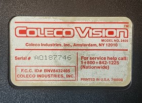 ColecoVision 2400 Console Bundle Controllers 20 Games & Expansion Module Repair?