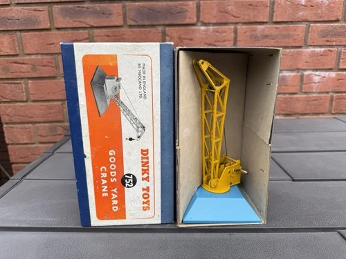 Dinky 752 Goods Yard Crane In Original Box - Excellent Vintage Model