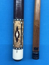 SCHON POOL CUE STL-19 LEATHER WRAP 5/16 X14 JOINT JACOBY KW 12.75MM X 29" SHAFT