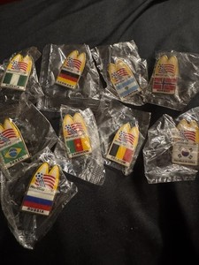 Vintage 1994 FIFA World Cup USA  Country Flag Soccer McDonald’s Pin lot sale 
