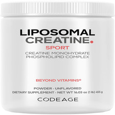 Codeage Liposomal Creatine Powder Supplement ...