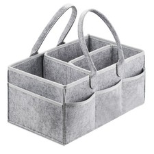 BABARLA Baby Diaper Caddy Organizer Portable Holder Bag
