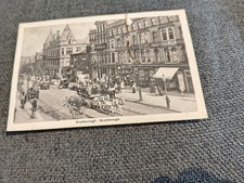Westborough Horse Carts Scarborough UK Postcard
