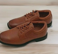 Stacy Adams  Brown Oxford-style Leather  Dress Shoe Boys Sz 12