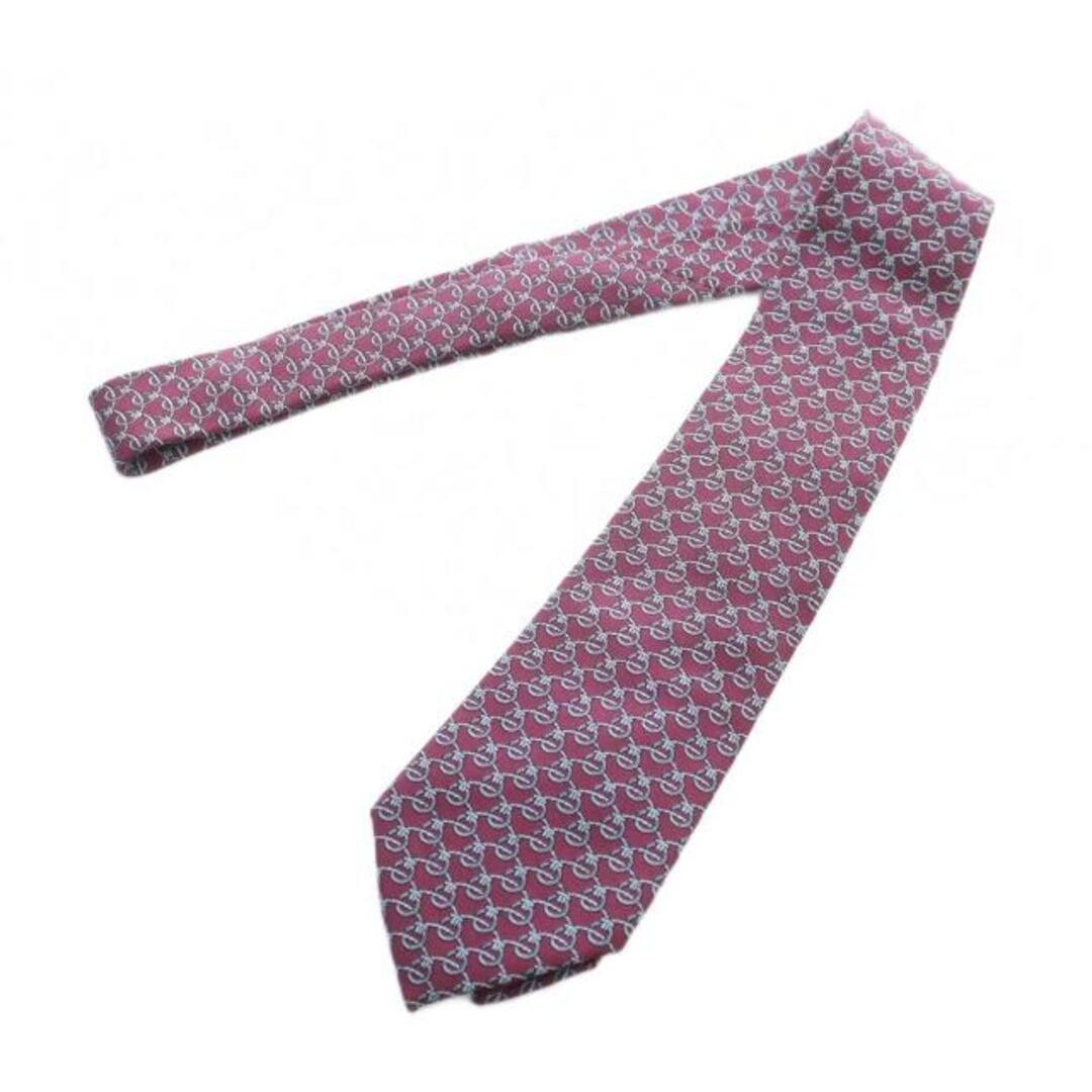 Hermes Tie Regular Tie Rope Allover Pattern Logo … - image 5