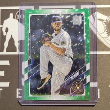 Adrian Houser 2021 Topps Update Green Foilboard /499 #US55