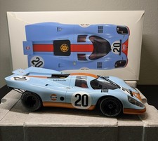 Rare! Norev 1:12 Porsche 917K Gulf #20 1970 Le Mans Siffert Redman Diecast