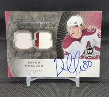 2007 Upper Deck The Cup Honorable Numbers 50/88 Peter Mueller #HN-PM Auto