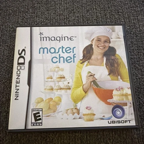 IMAGINE: MASTER CHEF GAME FOR NINTENDO DS, CARTRIDGE, CASE, UBISOFT