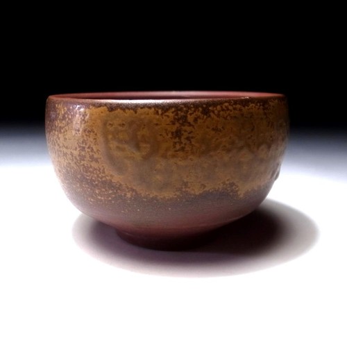 OC26 Japanische Teeschale, Bizen Ware von National Human Treasure, Toyo Kaneshige - Bild 5 von 11