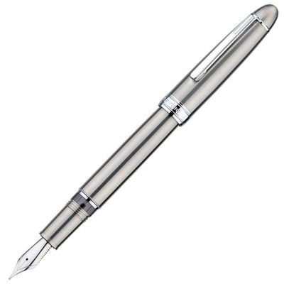 J16 Solid Titanium Füllfederhalter Medium Jowo Feder Kolbenfüllung, Tintenfen...