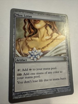 MTG PSA8 モックスロータス　銀枠　UNHINGED MOX LOTUS magic UNHINGED ADD UNLIMITED MANA MTG ARTIFACT SUPER