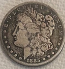1885 O Morgan Lots of history great patina good eye appeal free shipping Sigma++