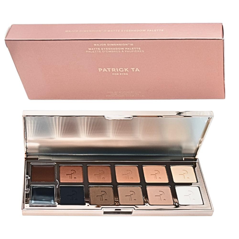 PATRICK TA Major Dimension III Matte Eyeshadow Palette | eBay