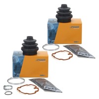 2X Spidan Achsmanschette Satz FüR Porsche 996 997 Boxster 986 Hinten 92833229302