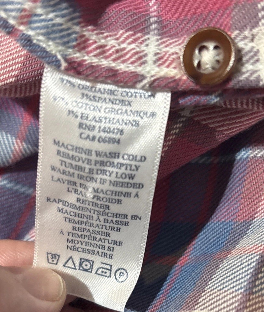 Faherty Super Brushed Flannel Button Up Shirt Men… - image 13