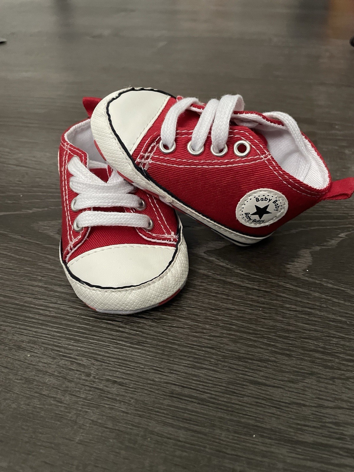 PONY Sneakers Converse bambino rosse All Star Chuck culla taglia 11