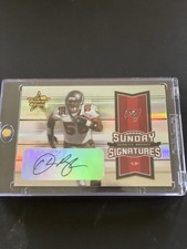 2005 Leaf Rookies &amp; Stars Longevity Sunday Signatures Derrick Brooks