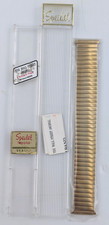 Speidel Gold Twist O Flex Stainless Steel Mens Watch Band