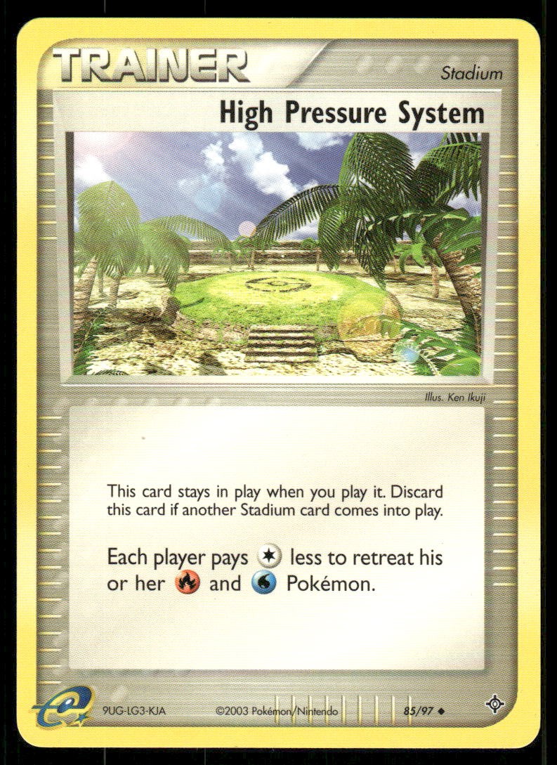Pokemon Cards High Pressure System 85/97 Dragon Uncommon NM