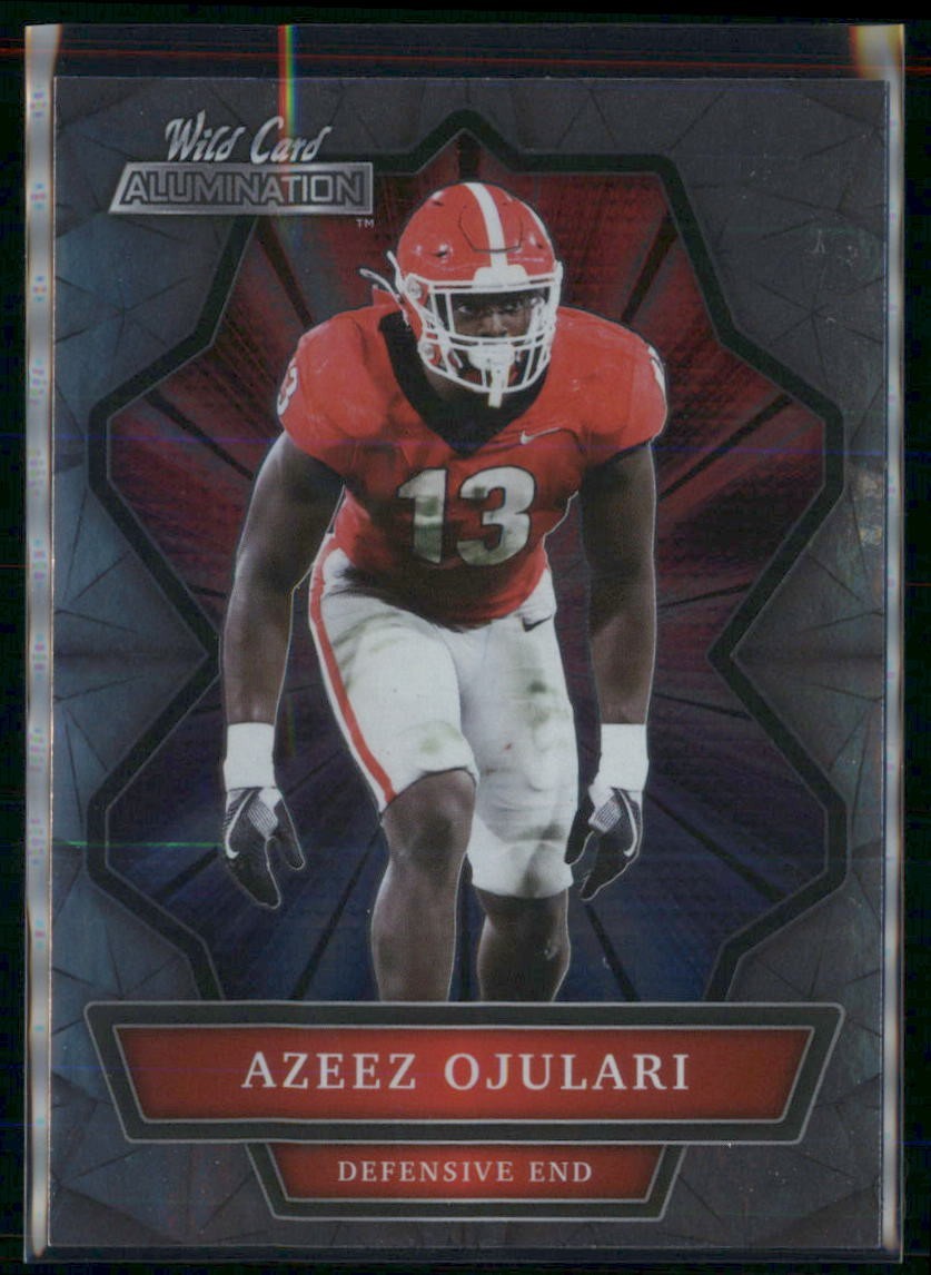 2021 Wild Card Alumination - Azeez Ojulari #ABC-43 (RC)