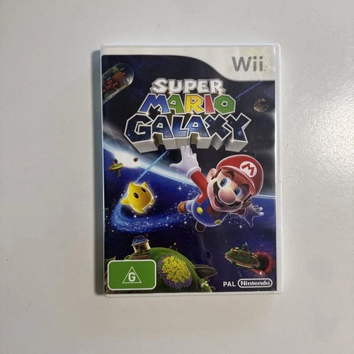 Super Mario Galaxy (Nintendo Wii) With Manual