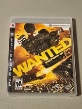 Wanted: Weapons of Fate (Sony PlayStation 3, 2009) CIB