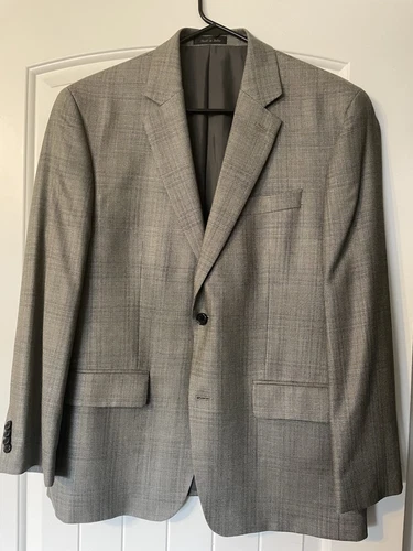 Blazer cappotto uomo Michael Kors vestibilità classica BEIGE TAGLIA 40