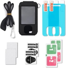 Only Case for Dexcom G7 Receiver Leather Case w Lanyard 2PCS Screen Protector
