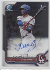2022 Bowman Chrome Prospect Auto Jose Ramos #CPA-JRS Auto 15r3