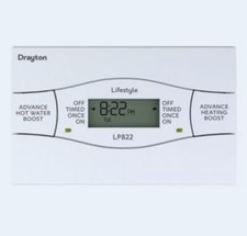Drayton LP822 Universal Heating & Hot Water Electronic Programmer 25464