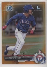 2017 Bowman Draft Chrome Orange Refractor 14/25 Chris Seise Christopher 02fg